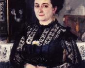 Woman in a Lace Blouse